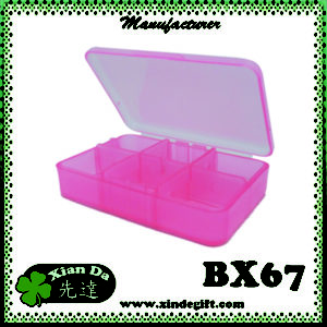 Pill case 1-6 compartment 