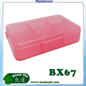 Pill case 1-6 compartment 