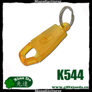 K544 Plastic Key snap hook keychain钜形钓匙扣- DONGGUAN GIFTXIANDA